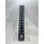 OM Wooden Incense Burner, handcrafted wooden incense holder with multiple white Om symbols engraved on its surface.