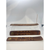 Wooden incense holder with star inlay and yin yang detail, elegant aromatherapy decor
