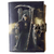Grim Reaper premium leather journal front cover featuring detailed Reaper artwork and an antique metal clasp.