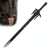 Sauron's Sword held in hand, featuring a dark menacing blade with an ornate fantasy guard design.