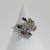 Multicolor Tourmaline Vine Ring