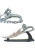 Display-worthy dragon dagger featuring a satin-finished stainless steel blade, intricate dragon handle, bold flame graphics, displayed on a wooden base.