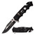 Black Skull Pocket Knife