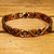 Magnetic Linked Copper Bracelet - Swirl