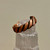 Magnetic Copper Ring - Scalloped