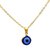 Golden Evil Eye Necklace