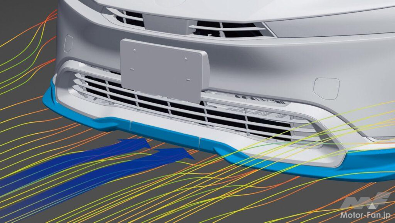 MS341-47026 2023-2026 Toyota Prius TRD GR Front Spoiler