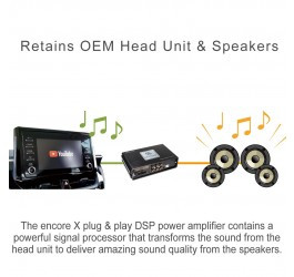 Beat-Sonic ENX-T312 DSP POWER AMP FOR 2020+ TOYOTA 4RUNNER WITHOUT JBL