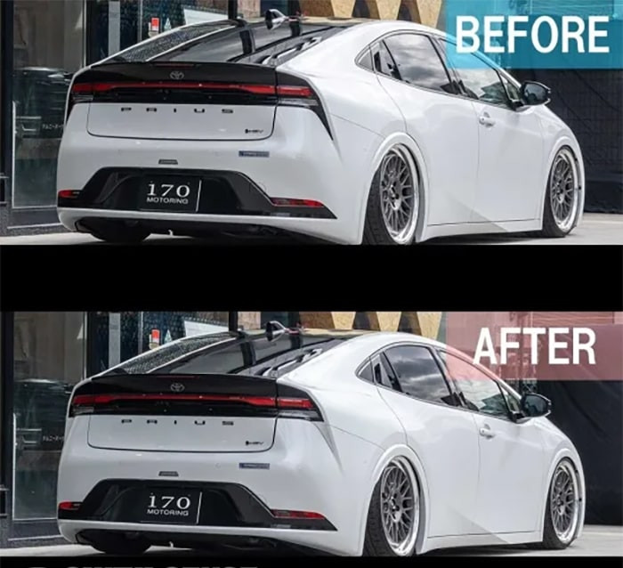 Tail Lamp Cover for Toyota Prius 2023-2025 - Toyota Modified Auto