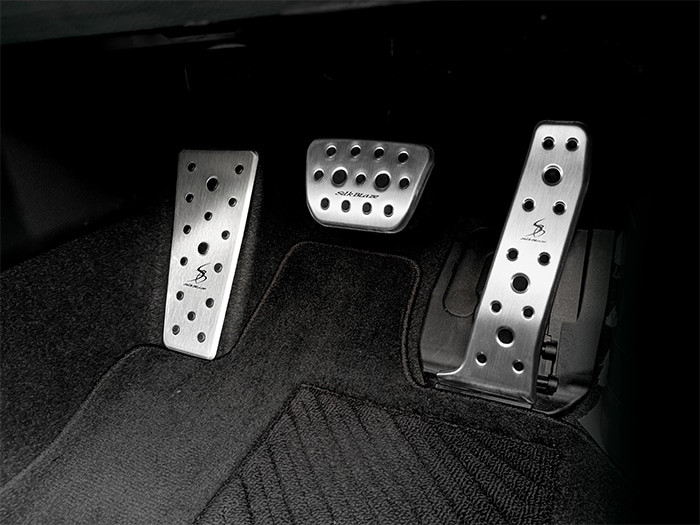 SilkBlaze Aluminum Sports Pedal & Footrest Set forToyota Prius