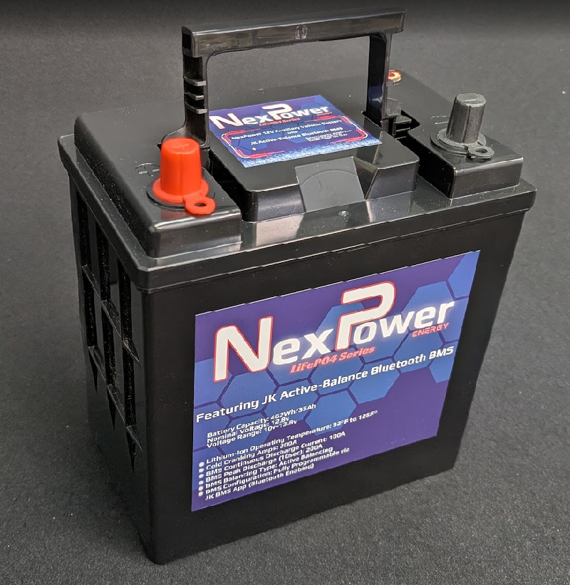 NexPower 12V Auxiliary Car Battery for Toyota Prius