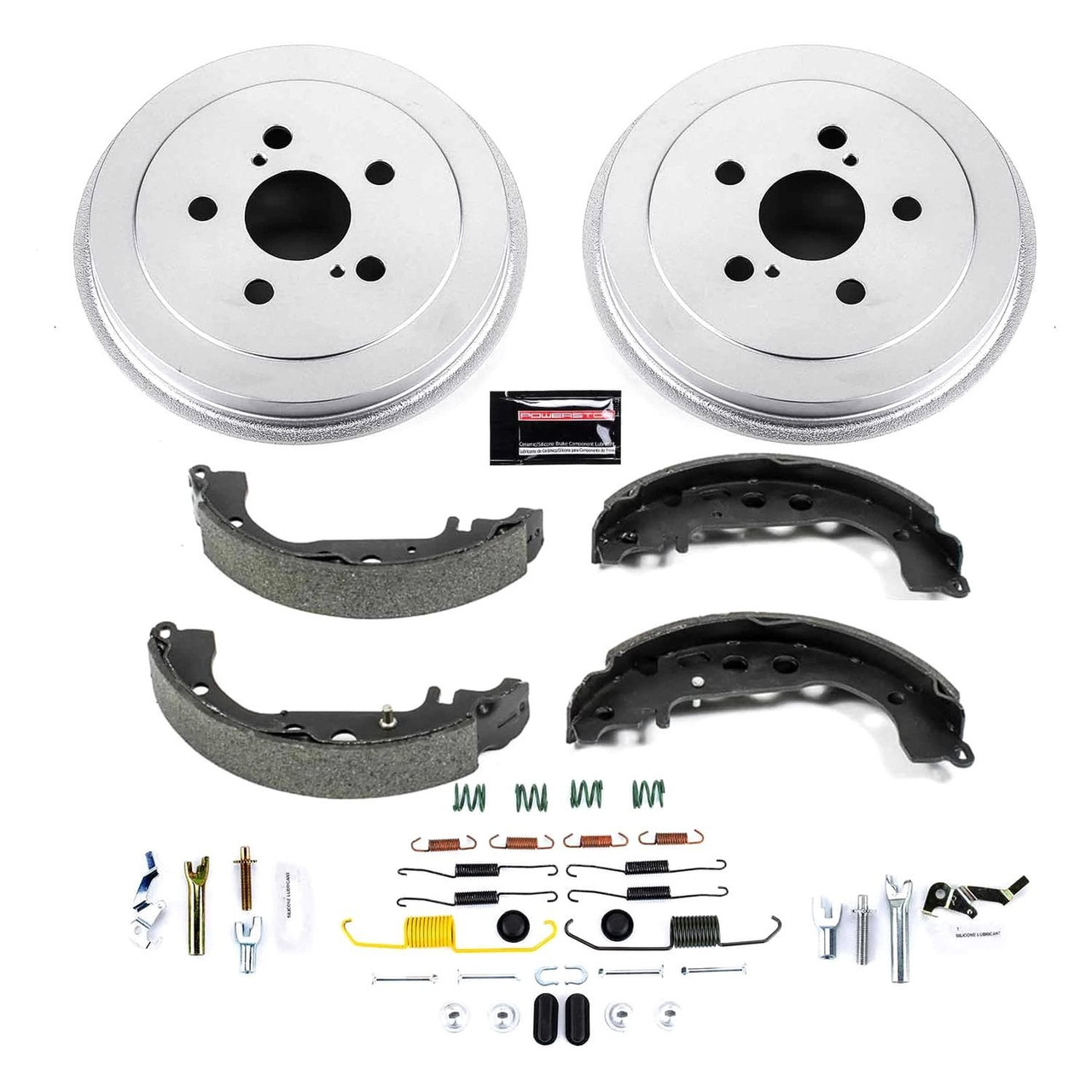 PowerStop® KOE15444DK Rear Drum and Shoe Kit for Toyota Prius 2005-2009