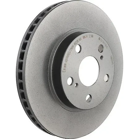 Brembo Prime UV Coated Brake Rotors for 2011-2017 CT200H, 2010-2015 PRIUS, 2012-2015 PRIUS PLUG-IN - 09.B494.11