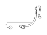 A/C Discharge Hose for Toyota Prius 2010-2015