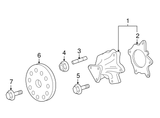 OEM Toyota Water Pump Assembly for Toyota Prius (2001-2009)/ Yaris (2009-2018)