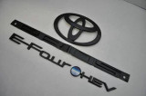 Toyota  Prius 2023 -2025 Matte Black or Piano Black Emblem 4-piece SET Genuine/Plated/Black