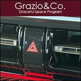 Grazio & Co. High gloss black hazard switch for Toyota Prius 2023-2025