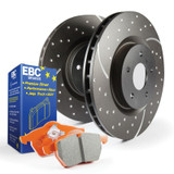 EBC S8 Kits Orangestuff Pads and GD Rotors for Camry | Corolla