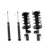 Upgrade your Toyota Prius 2010-2015 with our Strut Plus Shocks & Spring Assembly + Rear Excel-G Shocks Set. Experience improved handling and comfort on the road.