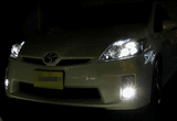 Upgrade your 2010-2011 Toyota Prius with Clear Housing OEM Style Fog Lights. Experience improved visibility and a sleek look for safer nighttime driving.