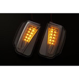 Toyota Prius (2012-2015) Revier - Clear LED Daytime Running Lights/Turn Signal Lamps Version 4