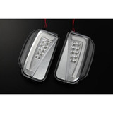 Toyota Prius (2012-2015) Revier - Clear LED Daytime Running Lights/Turn Signal Lamps Version 4
