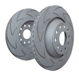 EBC Brakes BSD7411 - V Slot Blade Vented Front Disc Brake Rotors, 2-Wheel Set, 292 mm