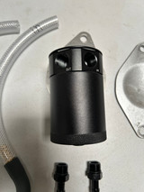 Upgrade your Toyota Prius or Lexus CT200h with our Stealth Oil Catch Can and Bracket. Ensure optimal engine health and performance with this innovative solution.