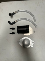 Enhance your Toyota Prius or Lexus CT200h with our Stealth Oil Catch Can and Bracket. Improve engine performance and longevity with this essential upgrade.