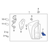 For Toyota Prius 2010-2015 Toyota 5256347010 Left Tail Light Clip