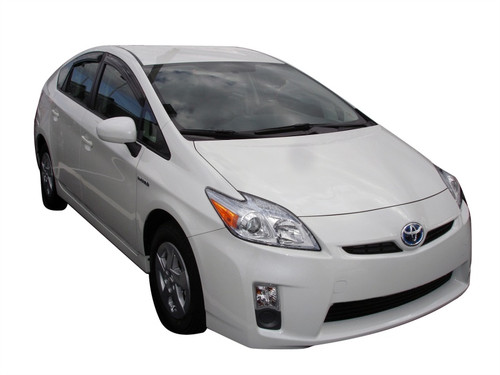 Photo - MounAVS 10-15 Toyota Prius (Excl. V Model) Ventvisor Outside Mount Window Deflectors 4pc - Smoke - 94181ted