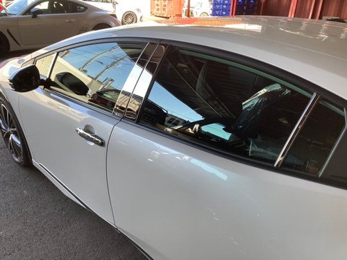 Stainless Steel Pillar Cover for Toyota Prius 2023-2025