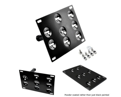 Front Bumper Tow Hook License Plate Bracket Toyota