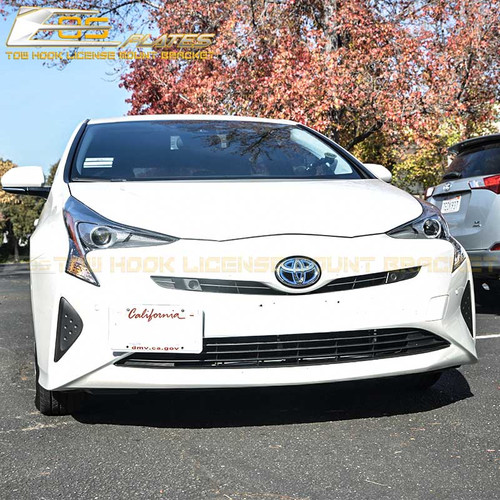 EOS 2016-22 Toyota Prius Tow Hook License Plate Mount Bracket FULL