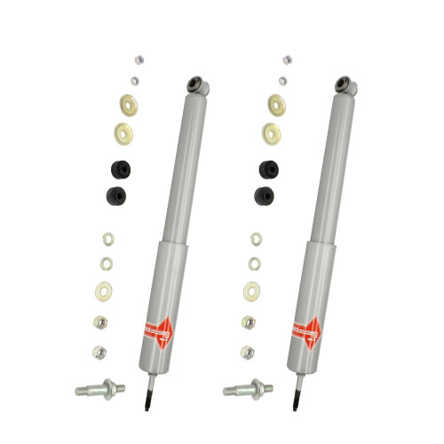 Enhance your ride with KYB Base Gas-a-Just Shocks for 10-24 Toyota 4Runner and 10-14 FJ Cruiser. Experience superior comfort and control on every journey.