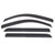 Photo - out of AVS 10-15 Toyota Prius (Excl. V Model) Ventvisor Outside Mount Window Deflectors 4pc - Smoke - 94181