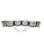 Piston Set w/ Rings for Toyota Prius 2010-2015 / Prius V / Lexus CT200h
