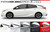 Painted Rear Pillar for Toyota Prius 2016 - 2022 Painted Rear Pillar for Toyota Prius 2016 - 2022