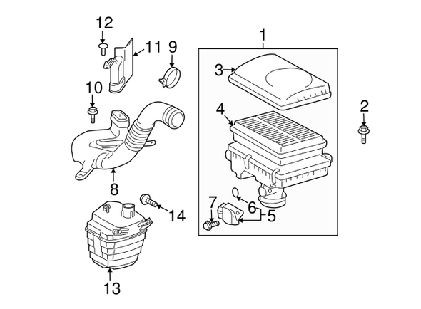 Air Filter - Toyota (17801-21040)