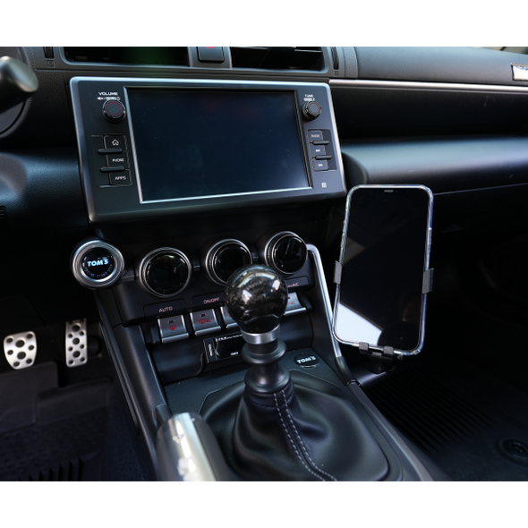 Beat-Sonic BSA63 Wireless Charging Smartphone Holder Kit for 2022+ Toyota GR86 and Subaru BRZ