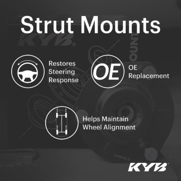 KYB  Strut Mount Kit - Front for 2020+ Toyota Highlander / 2021+ Toyota Sienna