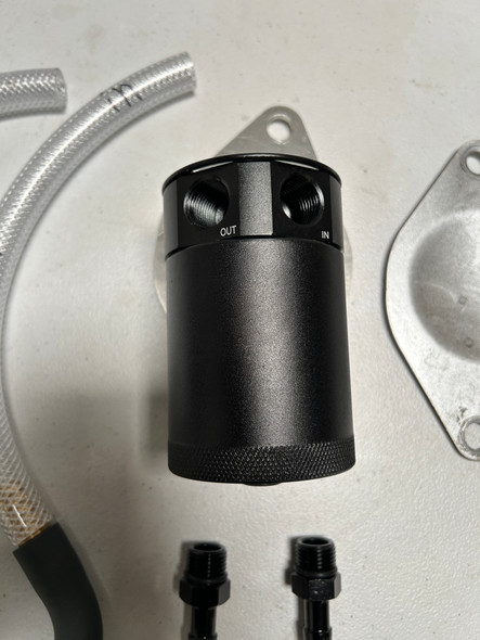 Upgrade your Toyota Prius or Lexus CT200h with our Stealth Oil Catch Can and Bracket. Ensure optimal engine health and performance with this innovative solution.