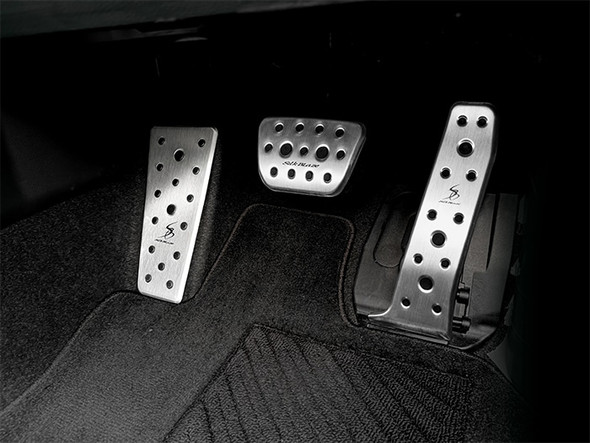 SilkBlaze Aluminum Sports Pedal & Footrest Set for Prius 60 Series