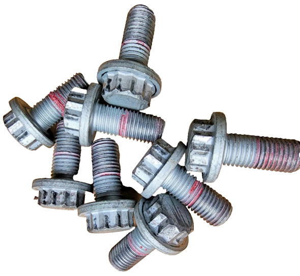 (8) Genuine 2012-17 Toyota Prius V / 2010-2015 Prius / Lexus CT200h Flywheel FlexPlate Disc Mounting Bolts OEM