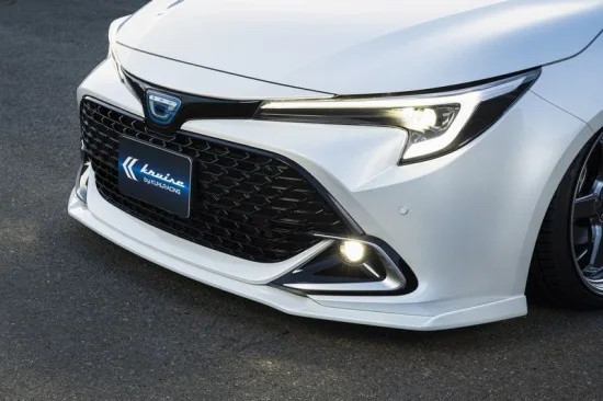 KUHL Racing KRUISE KR-CRTRR フロントスポイラー Kuhl Front Diffuser for 2019-2024 Toyota Corolla Sport | KRUISE KR