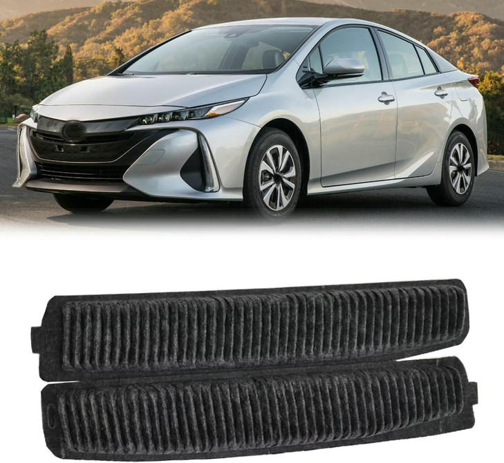 2Pcs HV Battery Intake Filter G92DJ-47010 For Toyota Prius Prime 2017-2020 | Black Replacement, For 1.8L L4 Electric/Gas