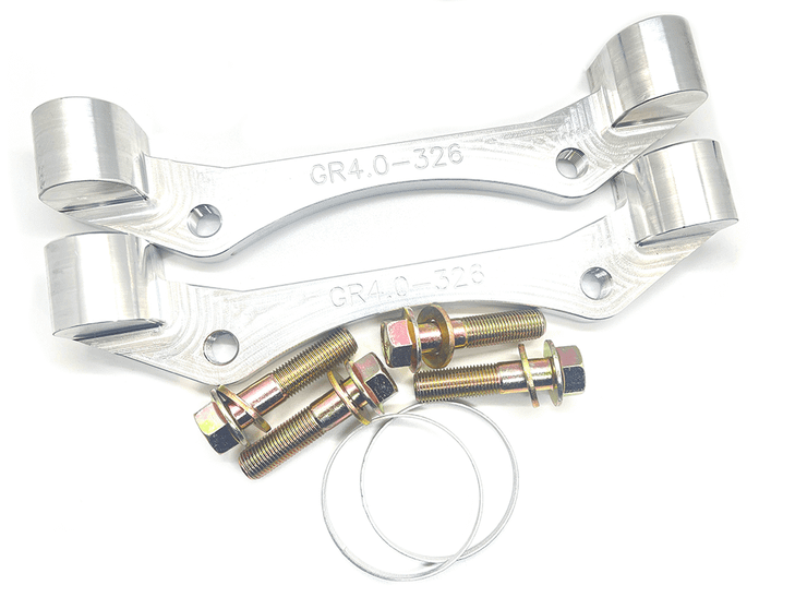 Toyota GR Corolla front caliper mounting adapter kit for 10-22 Prius