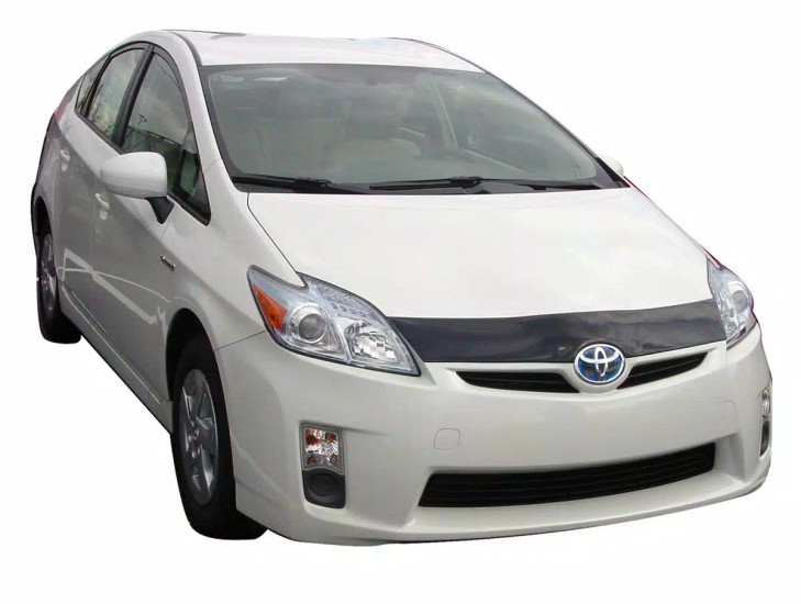 AVS Aeroskin Low Profile Acrylic Hood Shield - Smoke  for 2010-2011 Toyota Prius