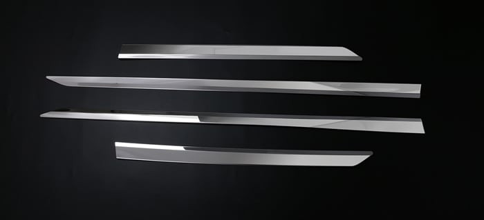 Stainless Steel Door Trim for Toyota Prius 2023-2025