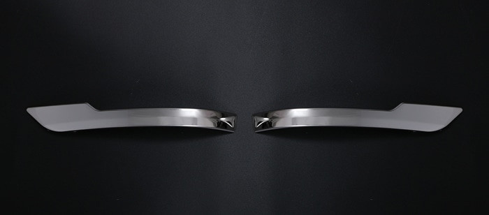 Stainless door mirror garnish for Toyota Prius 2023-2026